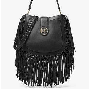 Michael kors Lillie fringed shoulder bag